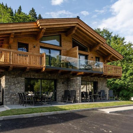 Semi Detached Chalet In M Hlbach With Sauna Mühlbach am Hochkönig Exteriér fotografie