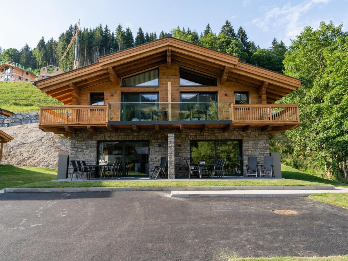Semi Detached Chalet In M Hlbach With Sauna Mühlbach am Hochkönig Exteriér fotografie